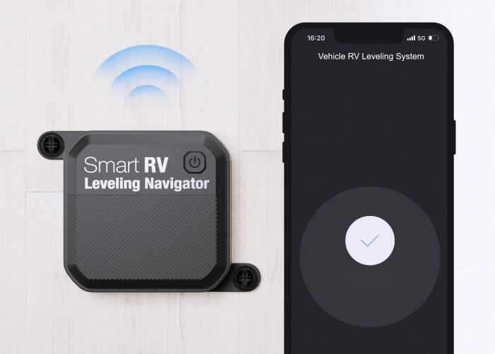 Smart RV Leveling Navigator