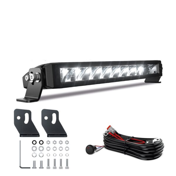 Flex 30 Inch White & Golden LED Light Bar