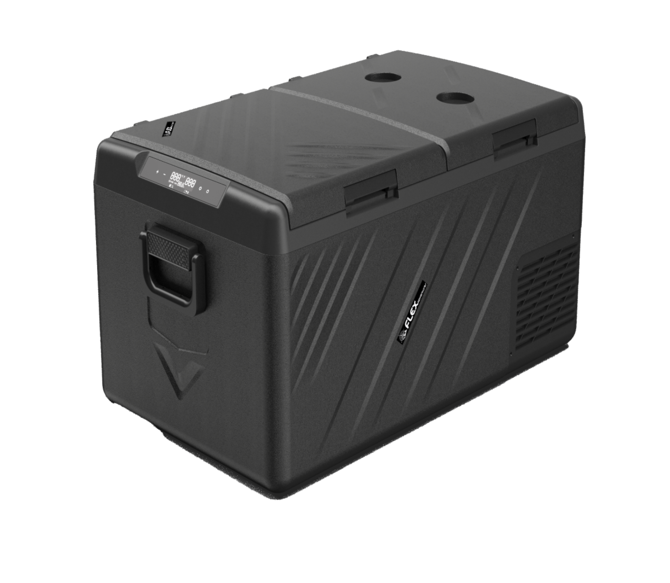 Flex KID75 Dual-Zone Camping Fridge-Freezer | 12V Camping Fridge