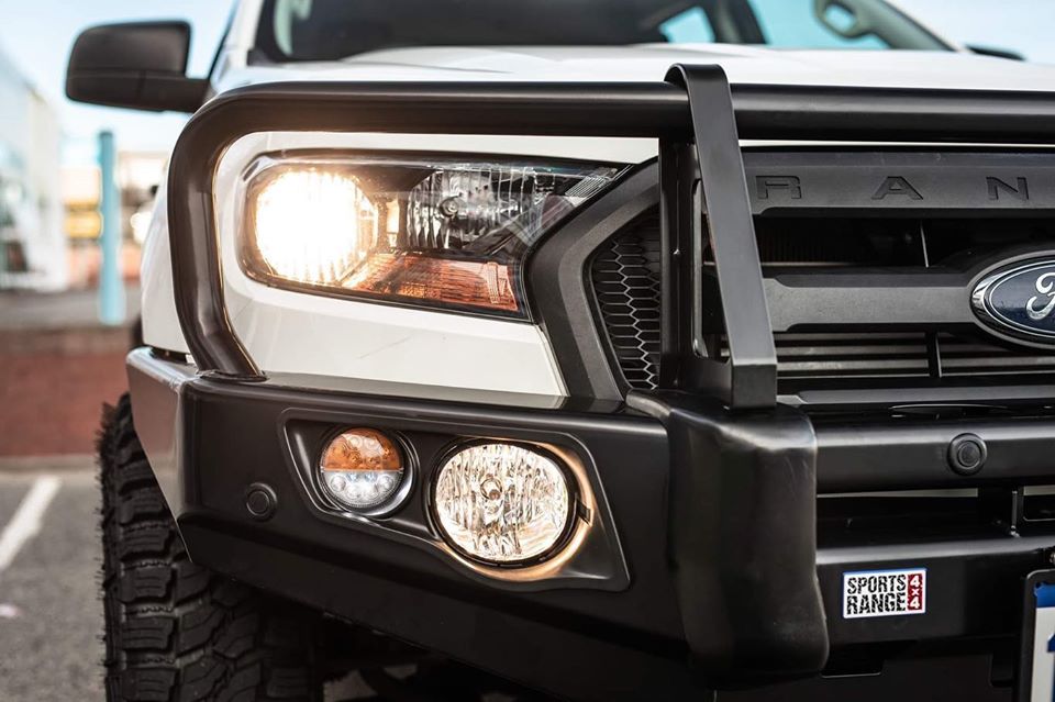 FORD RANGER T7 2016 TO 2023 MCC POST TYPE BUMPER REPLACEMENT BULLBAR (Bumper cut)