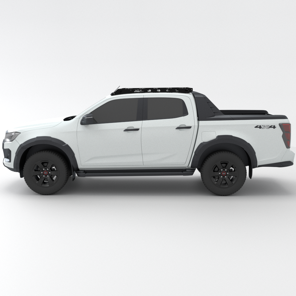 Isuzu DMAX Double Cab Predator Stealth Roof Rack