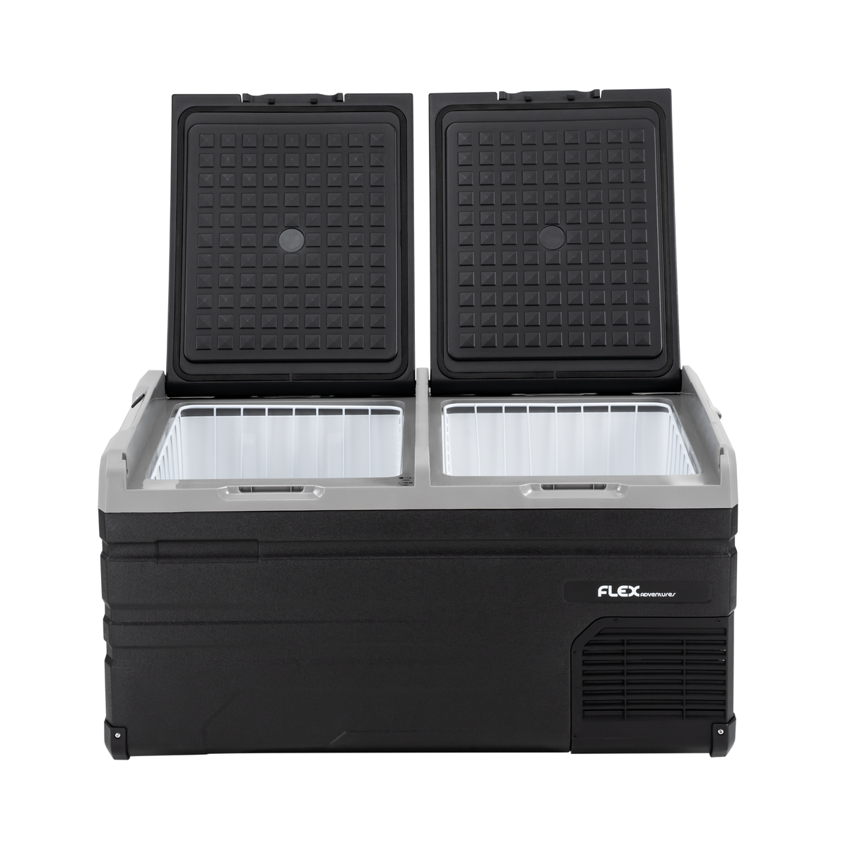 Flex TW95 Dual-Zone Camping Fridge-Freezer (12/24V + AC, Bluetooth App Control)