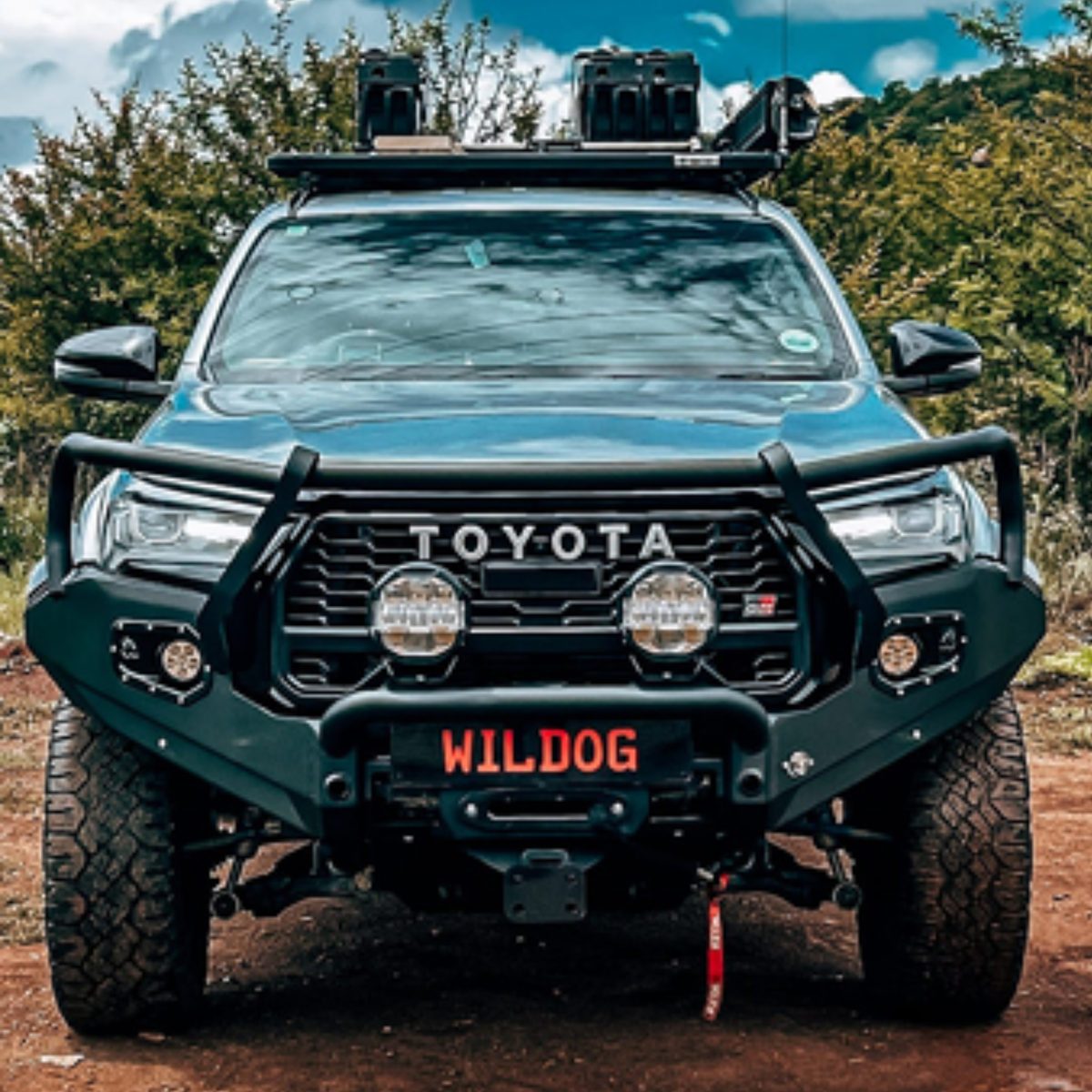 Hilux GR sport 2025+ hunter front replacement bumper