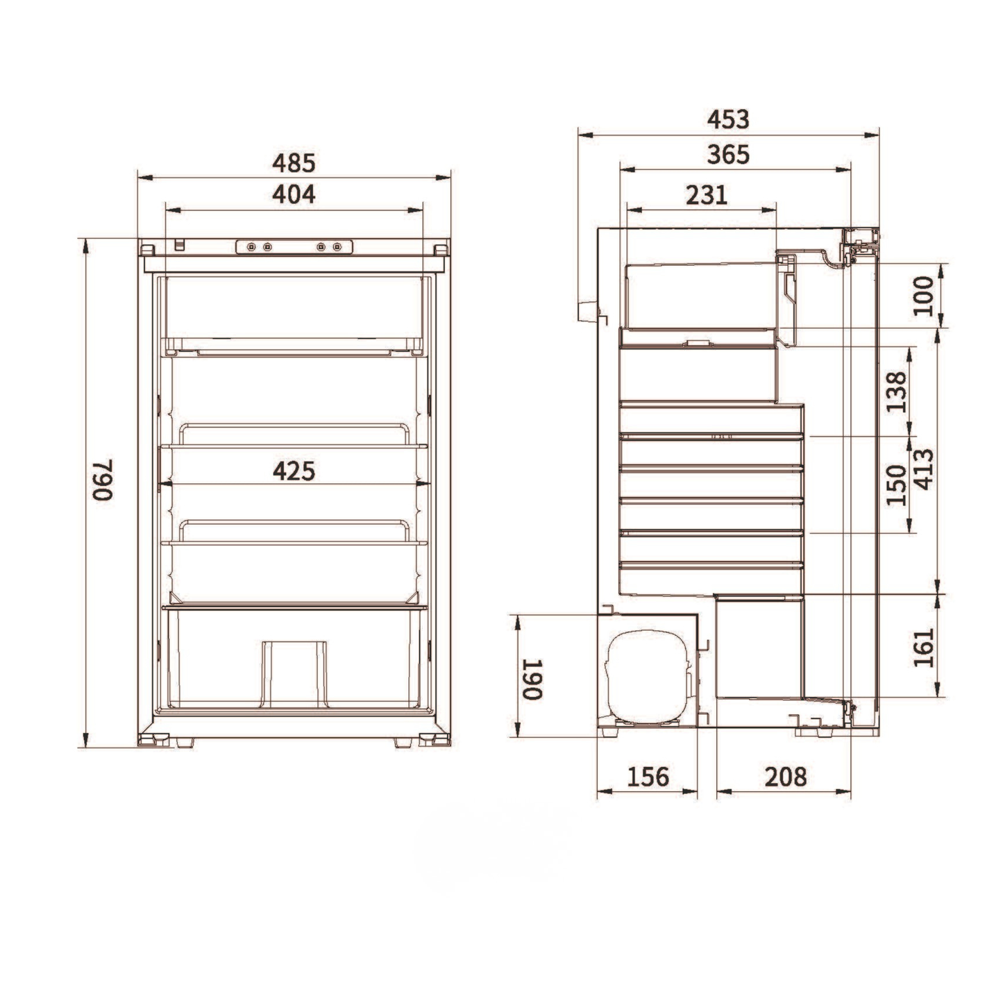 Flex R85S Dual-Zone Camping Fridge-Freezer (12/24V + AC,Bluetooth App Control)
