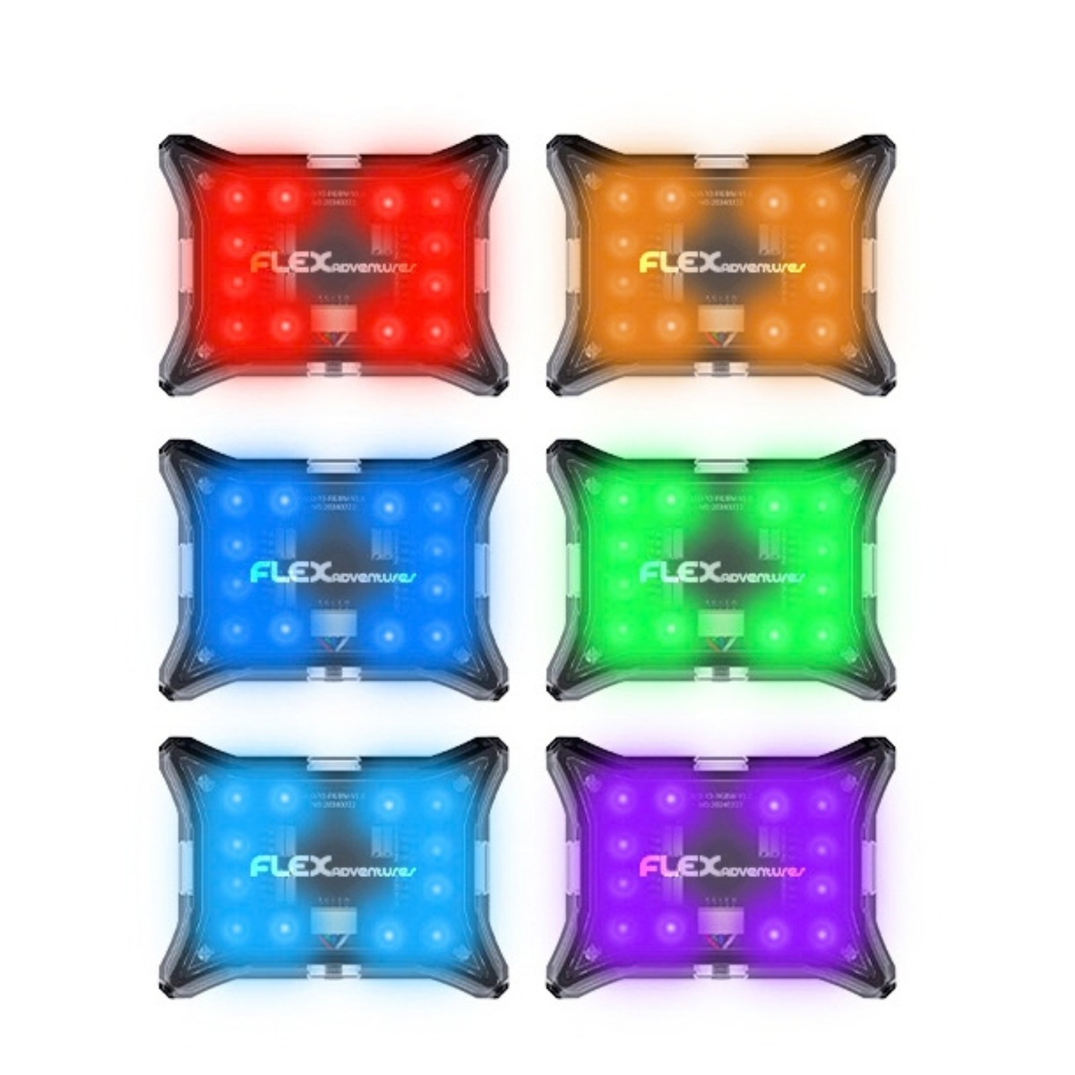 Flex RGBW Rock Light Kit x6
