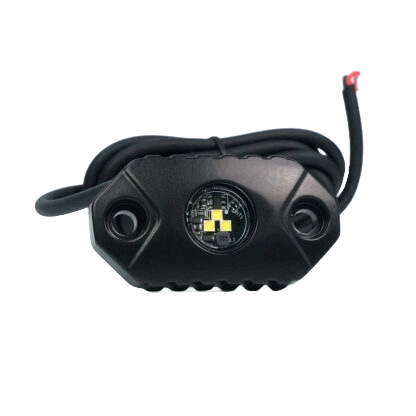 Dual colour LED Rock Light ( White & Yellow )