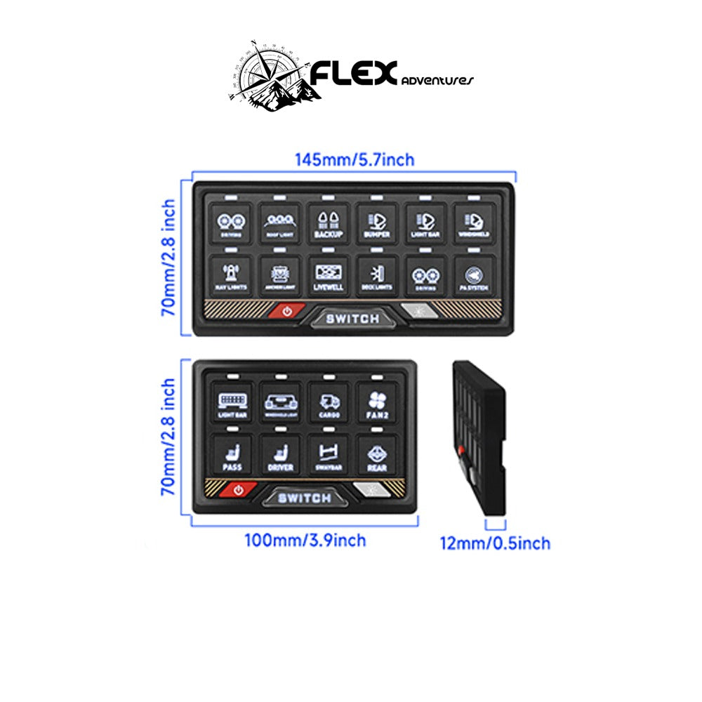 FLEX 12G Accessory Panel with BT