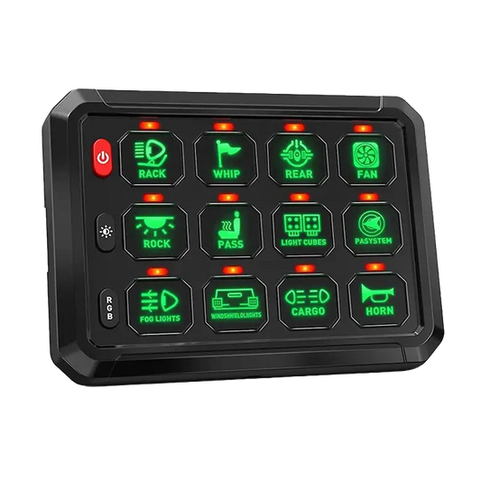 12 Way Wifi Switch Panel with Charging dock