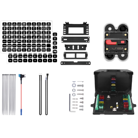12 Way Wifi Switch Panel with Charging dock