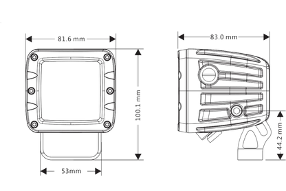 Dual colour Pod lights