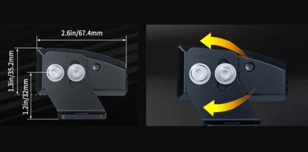 40″ White and Golden LED Light Bar