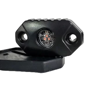 Dual colour LED Rock Light ( White & Yellow )