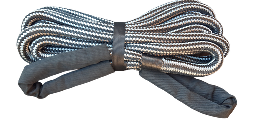 ROPE – TR22 22MM x 9M RECOVERY ROPE KINETIC (BREAKING STRENGTH: 10800KG) – RRECROPE22