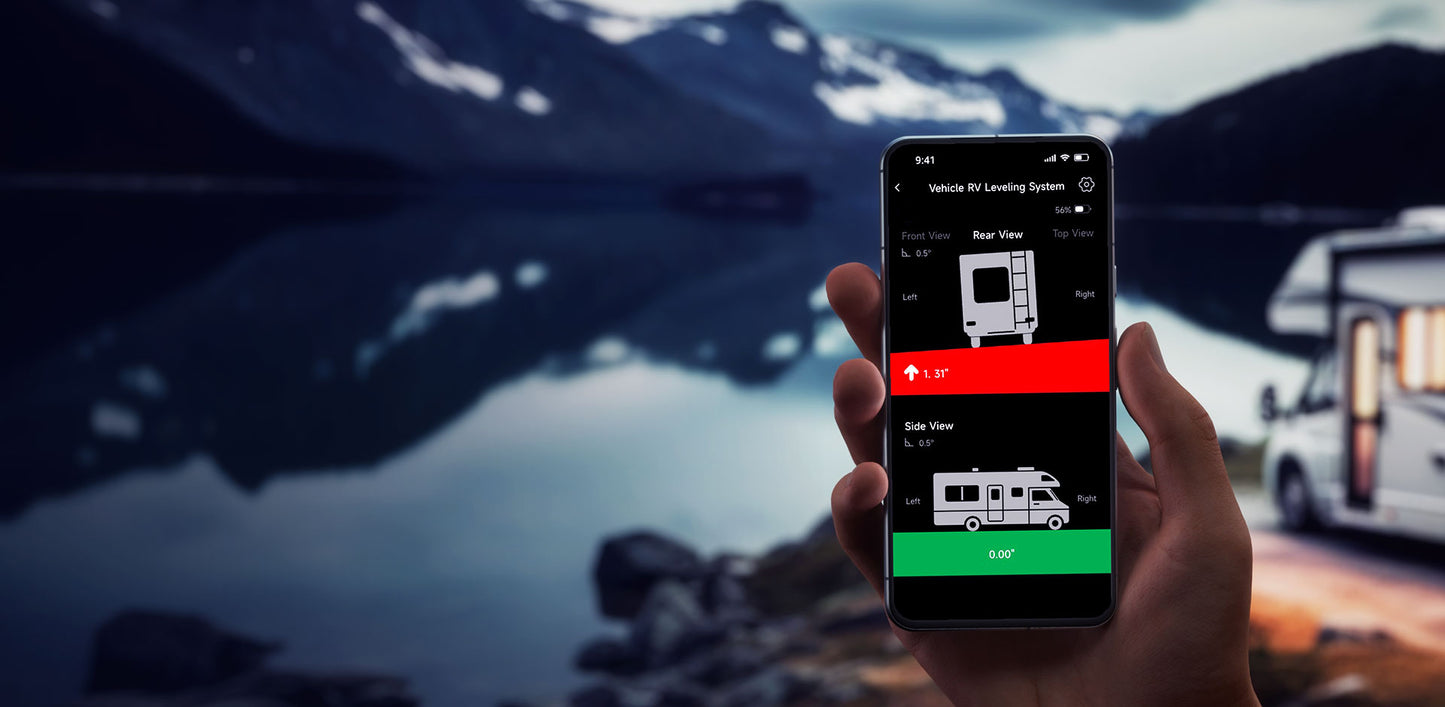 Smart RV Leveling Navigator