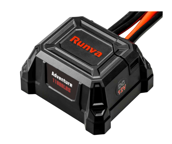 THE ALL NEW 13000lbs RUNVA WINCH ADVENTURE SERIES – Synthetic Rope (5 897Kg) 12V PREMIUM FULLY IP67 RATED