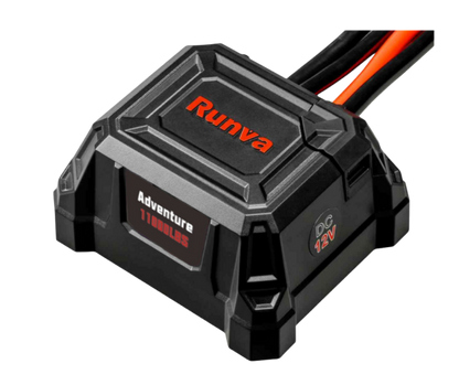 THE ALL NEW 13000lbs RUNVA WINCH ADVENTURE SERIES – Synthetic Rope (5 897Kg) 12V PREMIUM FULLY IP67 RATED