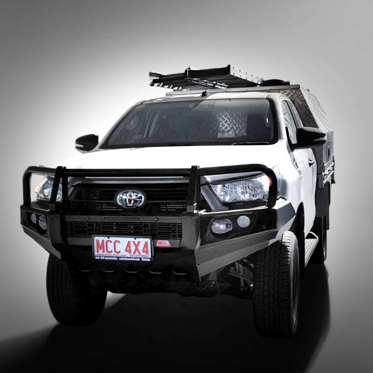MCC post type bumper replacement bullbar for Toyota Hilux GD6 2020+ Legend Raider