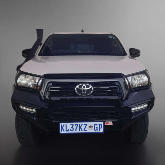 MCC Pegasus style mild steel bumper replacement bullbar for Toyota Hilux GD6 Rocco Dakar Legend 50 2018–2020