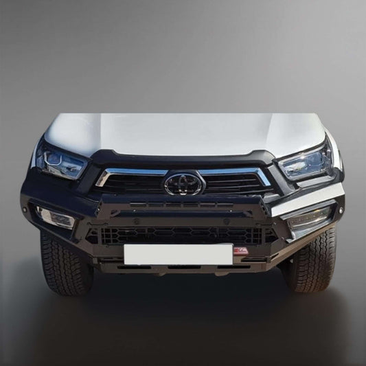 MCC Pegasus style mild steel bumper replacement bullbar for Toyota Hilux GD6 Legend or Raider 2020 to current