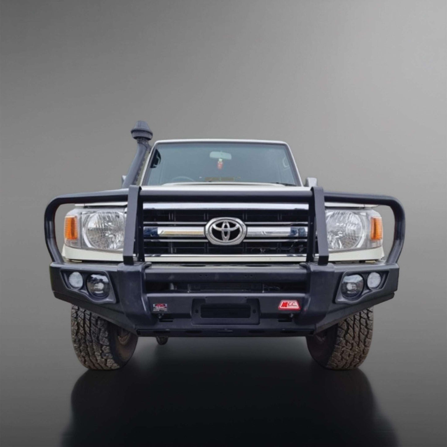 MCC post type bumper replacement bullbar for Toyota LandCruiser 70 79 Series 2007–2023