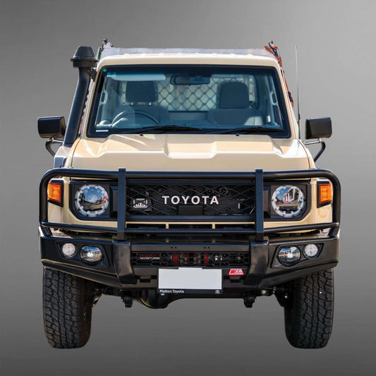 MCC post type bumper replacement bullbar for Toyota LandCruiser 70 79 Series MY24 2024+