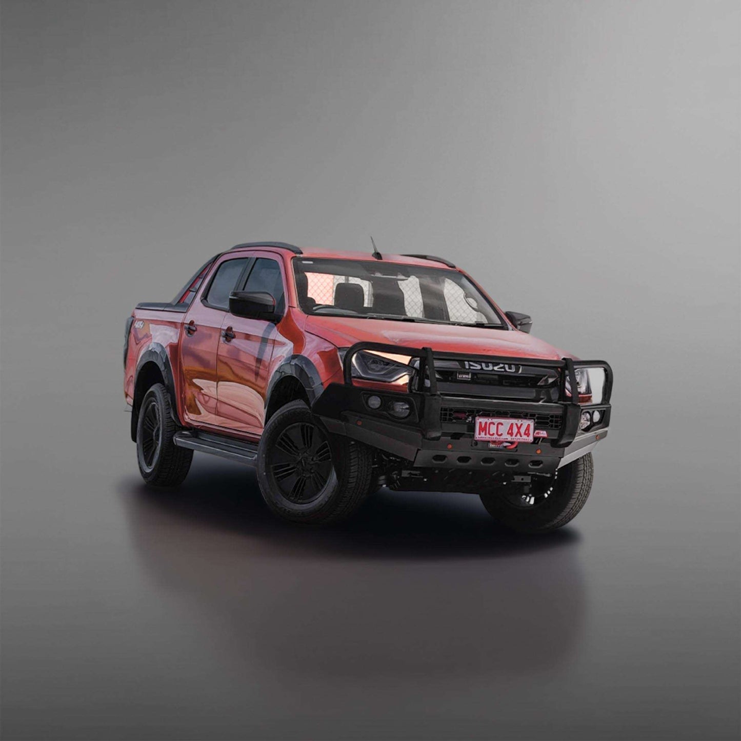 MCC post type bumper replacement bullbar for Isuzu D-Max Gen 7 2022+ bumper cut