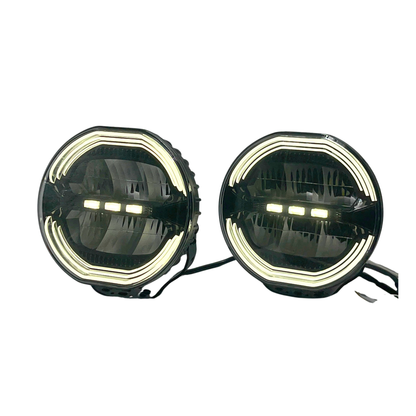 Flex 9" Round LED Driving Lights