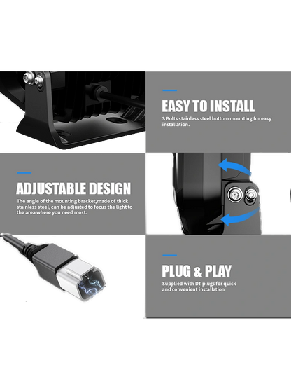 Flex 7″ DRL Spotlights