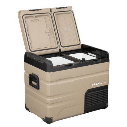 Flex TA45 Dual-Zone Camping Fridge-Freezer (12/24V + AC, Bluetooth App Control)