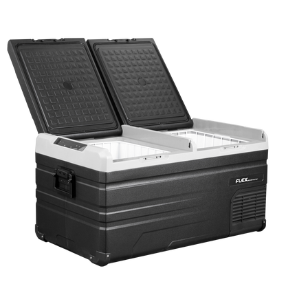ことら Flex TW95 Dual-Zone Camping Fridge-Freezer | 12V Camping Fridge