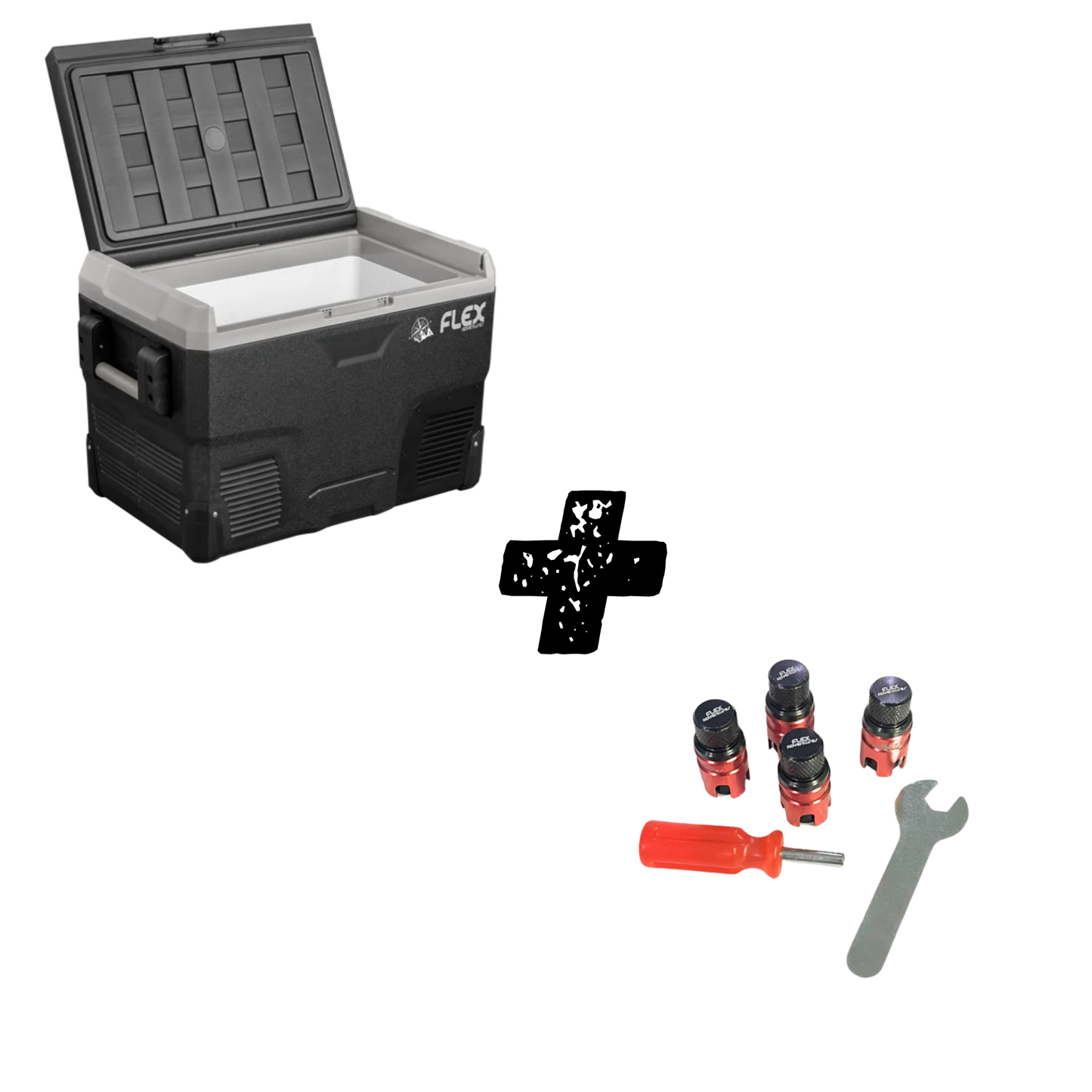 Flex FS40 Single-Zone Camping Fridge/Freezer (12/24V + AC, Bluetooth App Control)