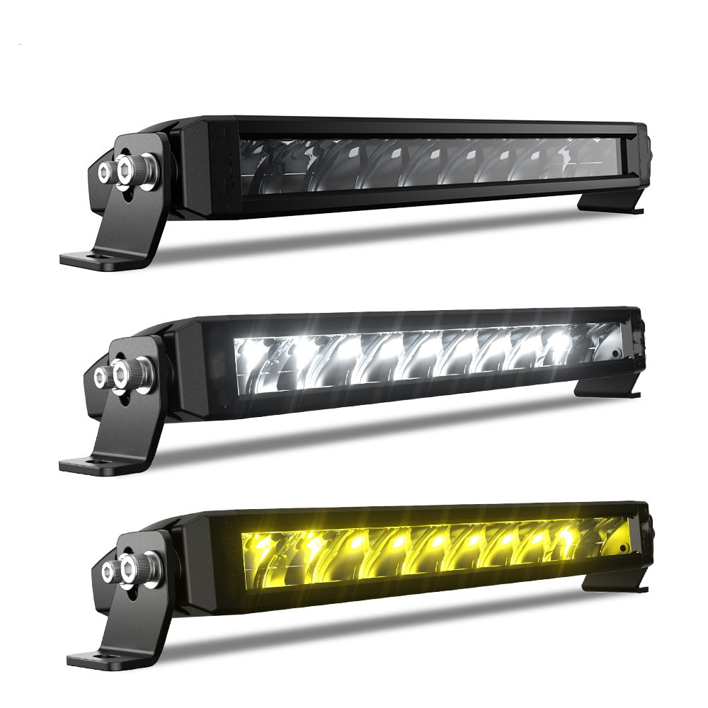 6″ White and Golden LED Light Bar