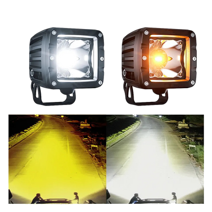 Dual colour Pod lights