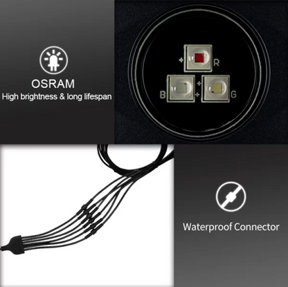 Flex RGB Rock light kit ( x6 )