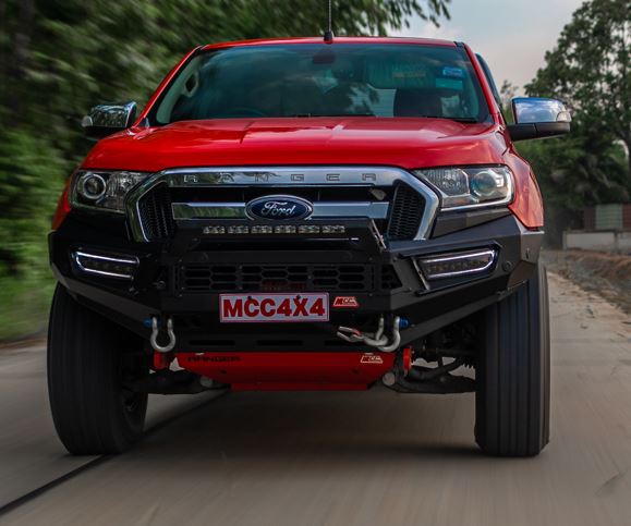 FORD RANGER T7 2016 TO 2023 MCC POST TYPE BUMPER REPLACEMENT BULLBAR (Bumper cut)