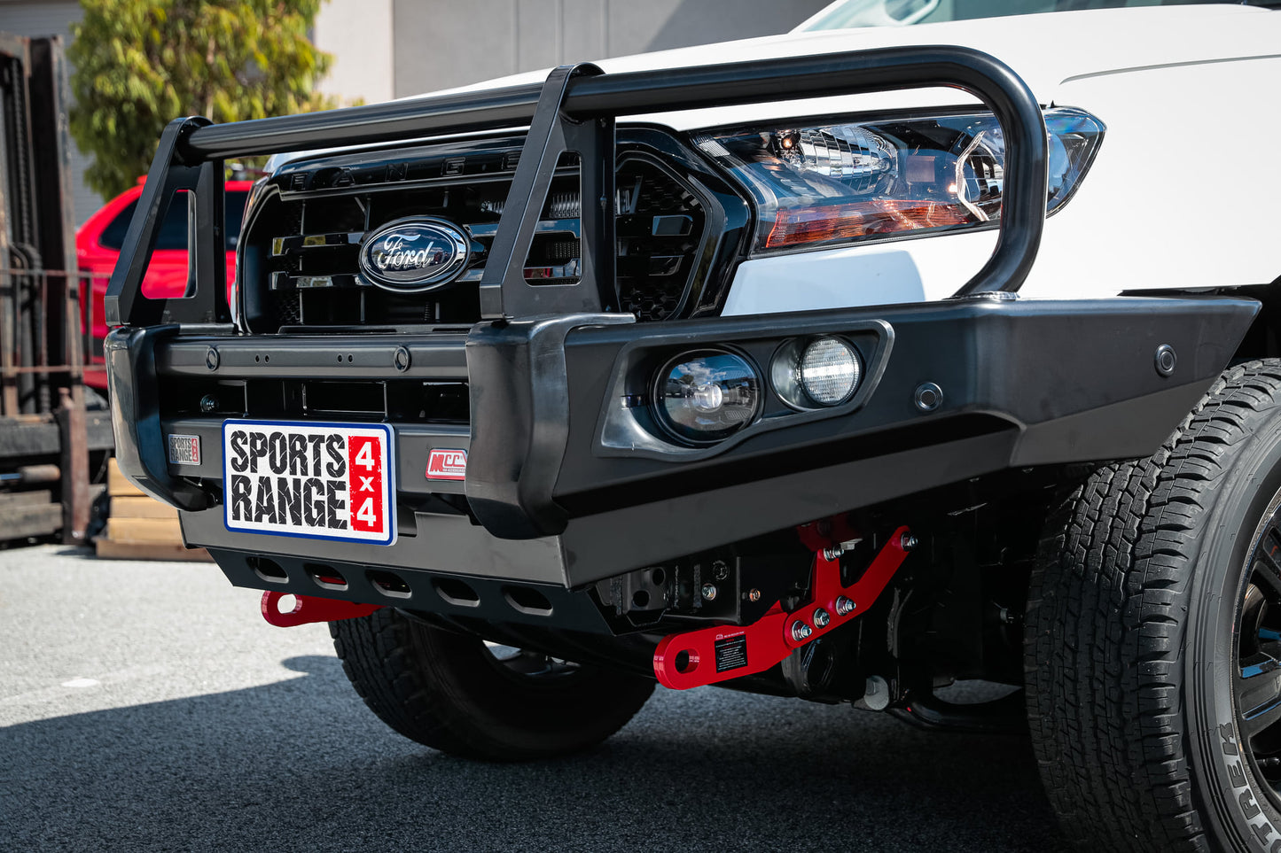 FORD RANGER T7 2016 TO 2023 MCC POST TYPE BUMPER REPLACEMENT BULLBAR (Bumper cut)