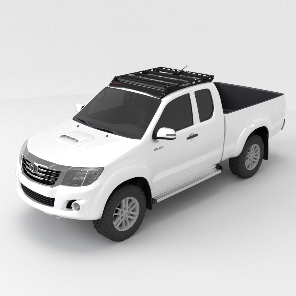 Toyota Hilux Vigo Extra Cab Predator Stealth Roof Rack
