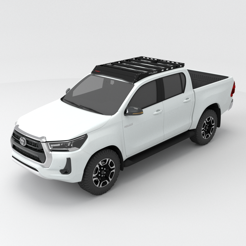 Toyota Hilux GD6 Revo DC Predator Stealth Roof Rack