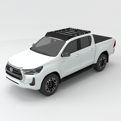 Toyota Hilux GD6 Revo DC Predator Stealth Roof Rack