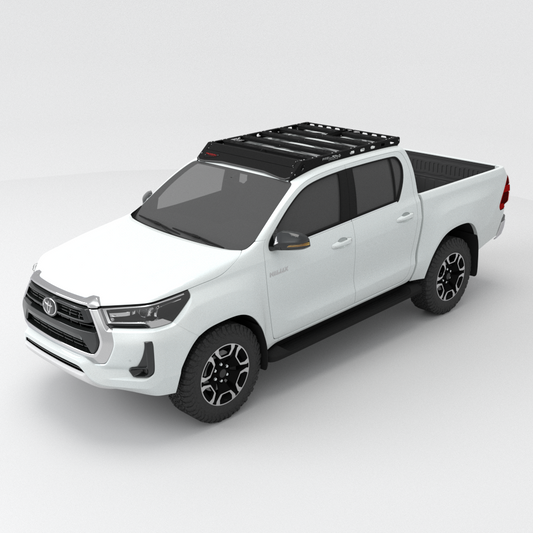 Toyota Hilux GD6 Revo DC Predator Stealth Roof Rack