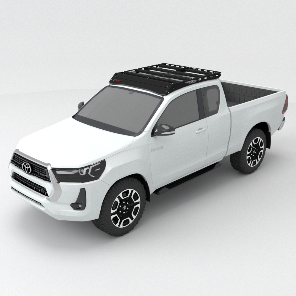 Toyota Hilux GD6 Revo Extra Cab Predator Stealth Roof Rack