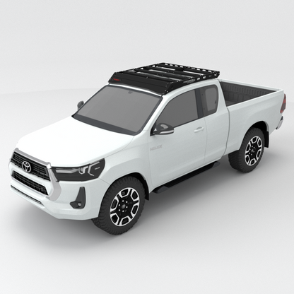Toyota Hilux GD6 Revo Extra Cab Predator Stealth Roof Rack