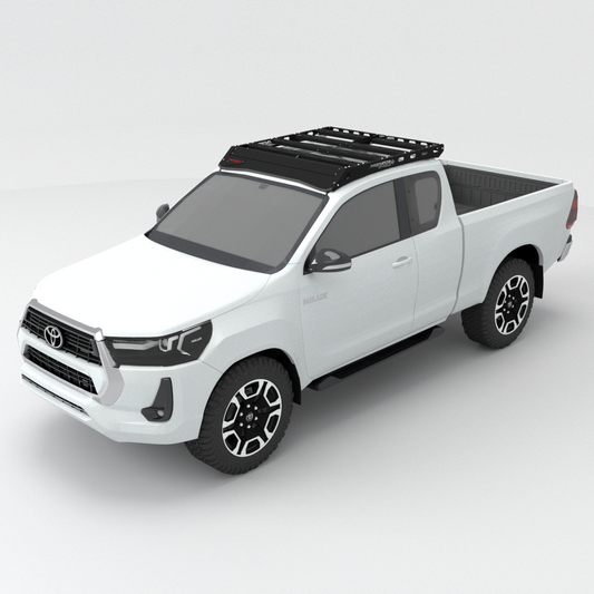 Toyota Hilux GD6 Revo Extra Cab Predator Stealth Roof Rack