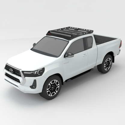 Toyota Hilux GD6 Revo Extra Cab Predator Stealth Roof Rack