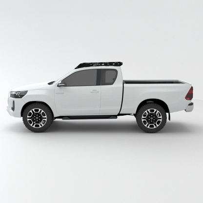Toyota Hilux GD6 Revo Extra Cab Predator Stealth Roof Rack