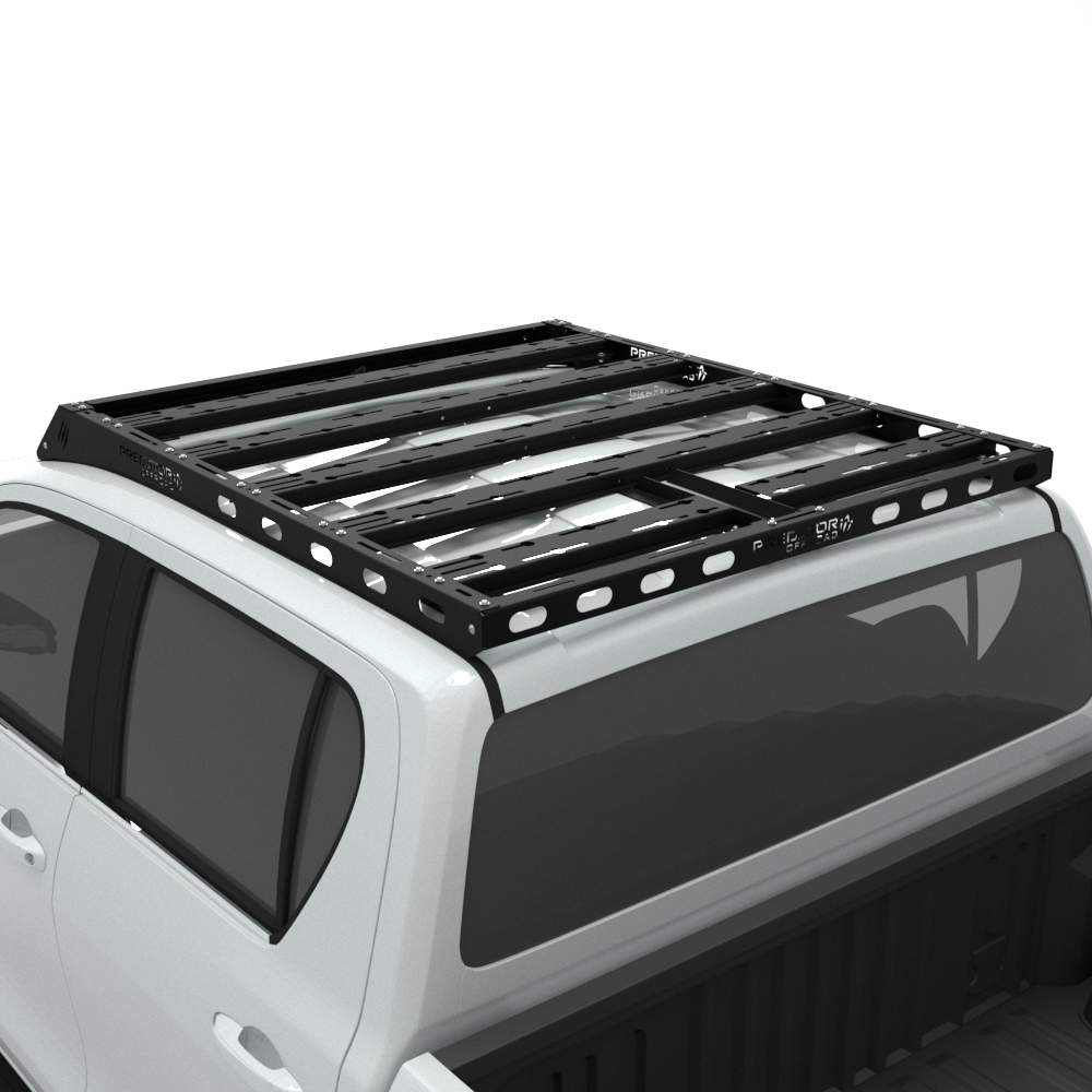 Toyota Hilux GD6 Revo DC Predator Stealth Roof Rack
