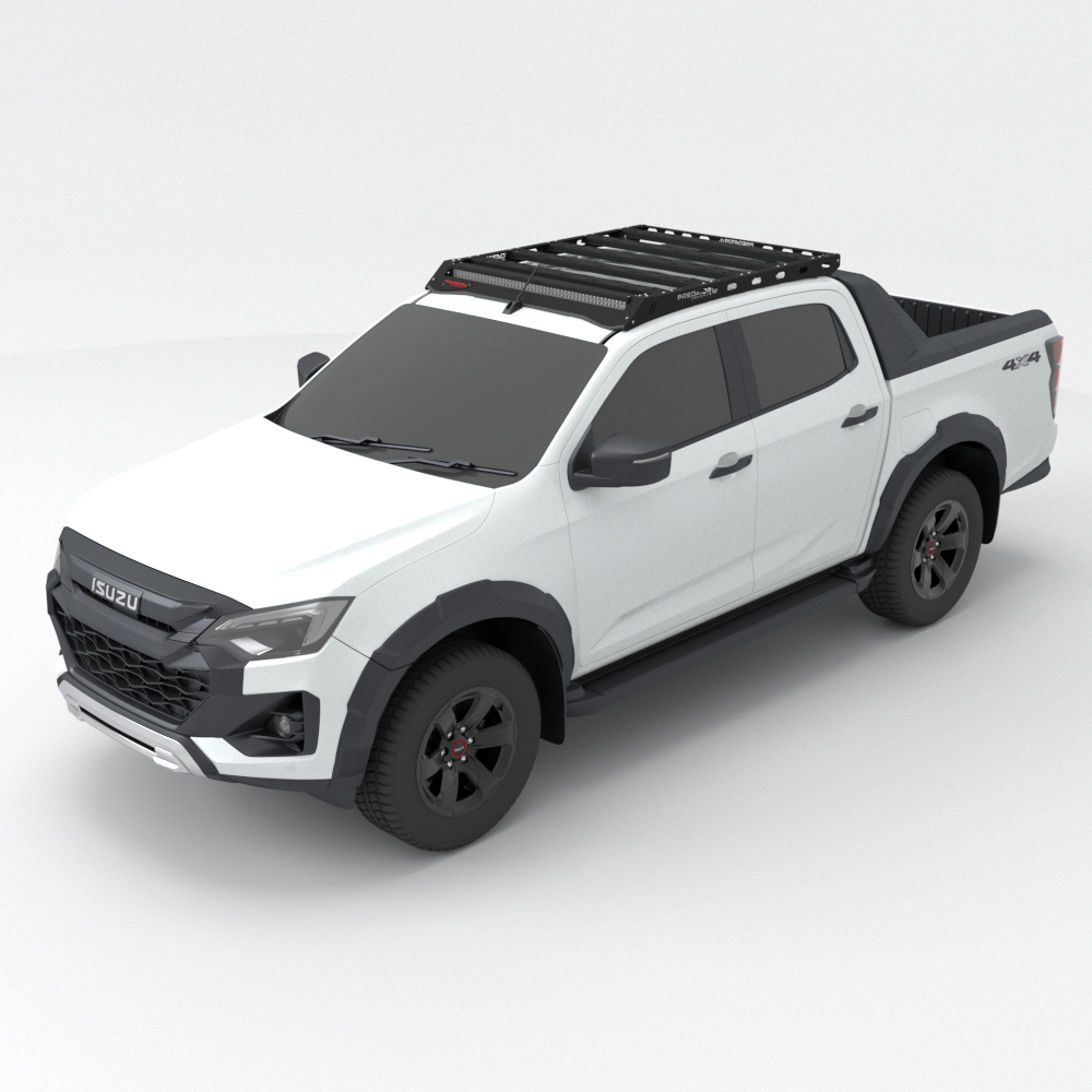 Isuzu DMAX Double Cab Predator Stealth Roof Rack