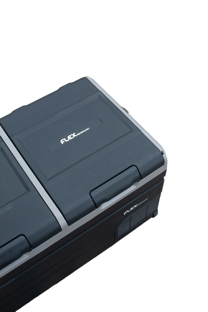Flex TW95 Dual-Zone Camping Fridge-Freezer (12/24V + AC, Bluetooth App Control)