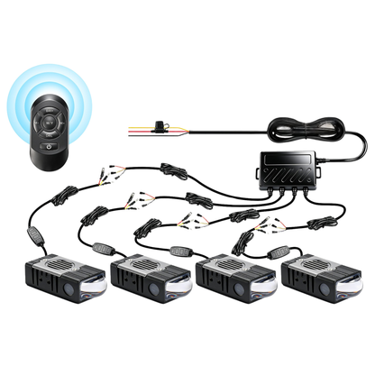 Flex Tri-Colour LED Grill Lights
