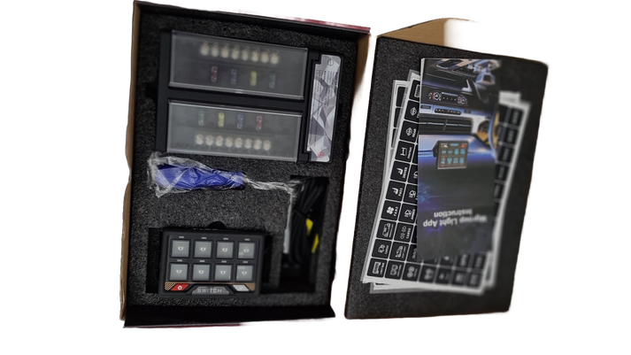 Flex 8-Gang Bluetooth Switch Panel | 12V 4x4 Control – Flex Adventures